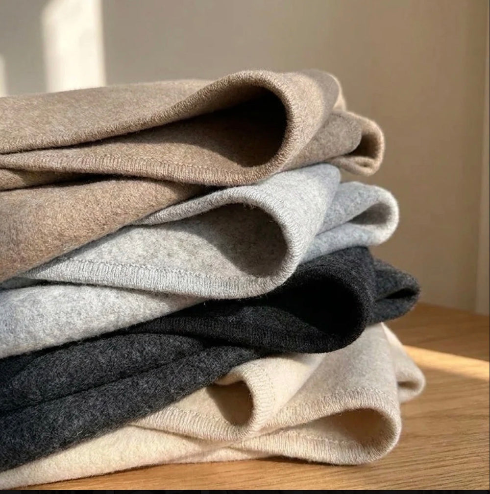 Lovelle Poncho – Höyhenenkevyt poncho puuvillatwilliä