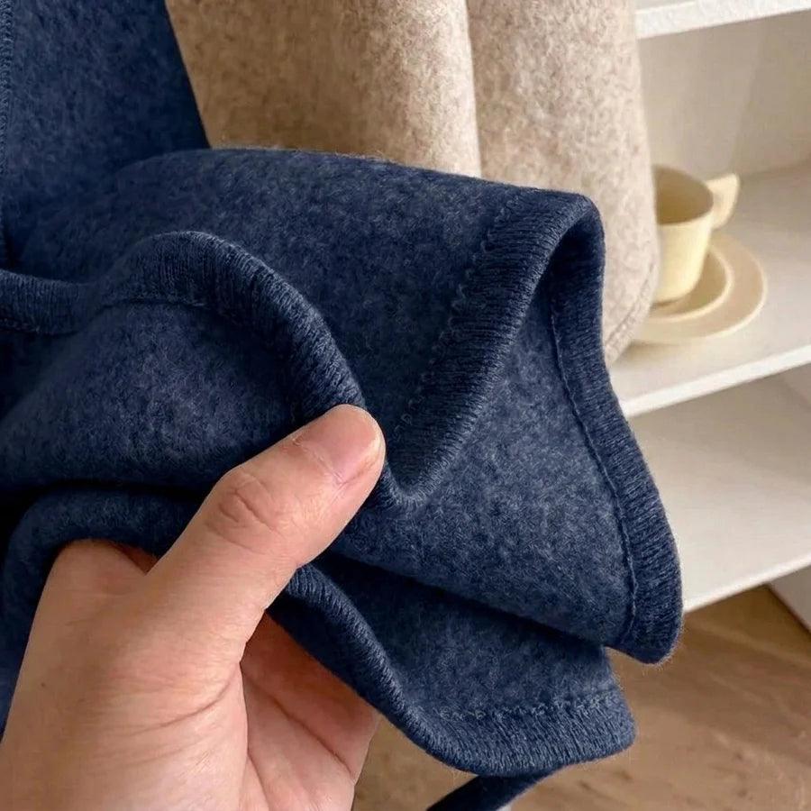 Lovelle Poncho – Höyhenenkevyt poncho puuvillatwilliä