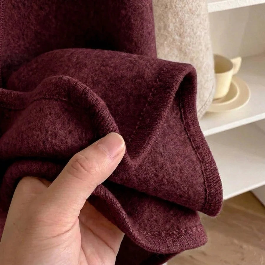 Lovelle Poncho – Höyhenenkevyt poncho puuvillatwilliä