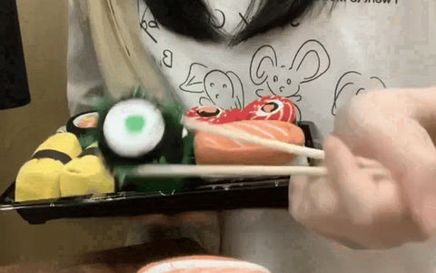 Asiakkaan kuva sushisukista